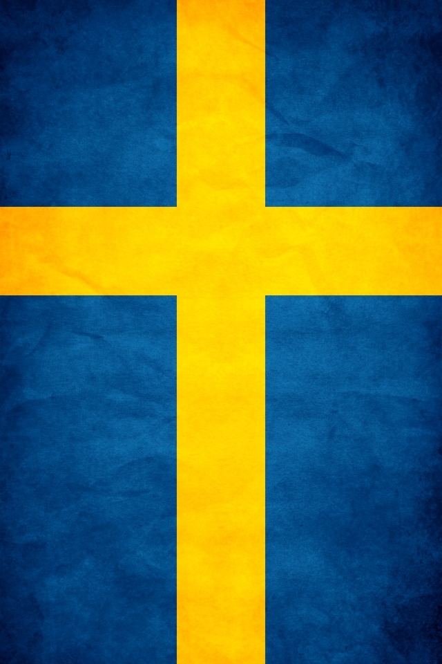 Sweden Flag iPhone HD Wallpaper