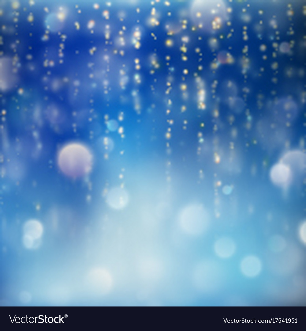Shimmering Blur Background With Shining Lights Vector Image