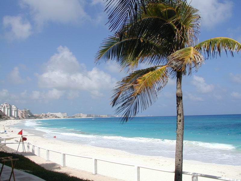 Mexico Beach Wallpaper Hotels Cancun Riviera Maya