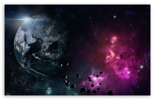 Earth From The Space HD Wallpaper For Standard Fullscreen Uxga