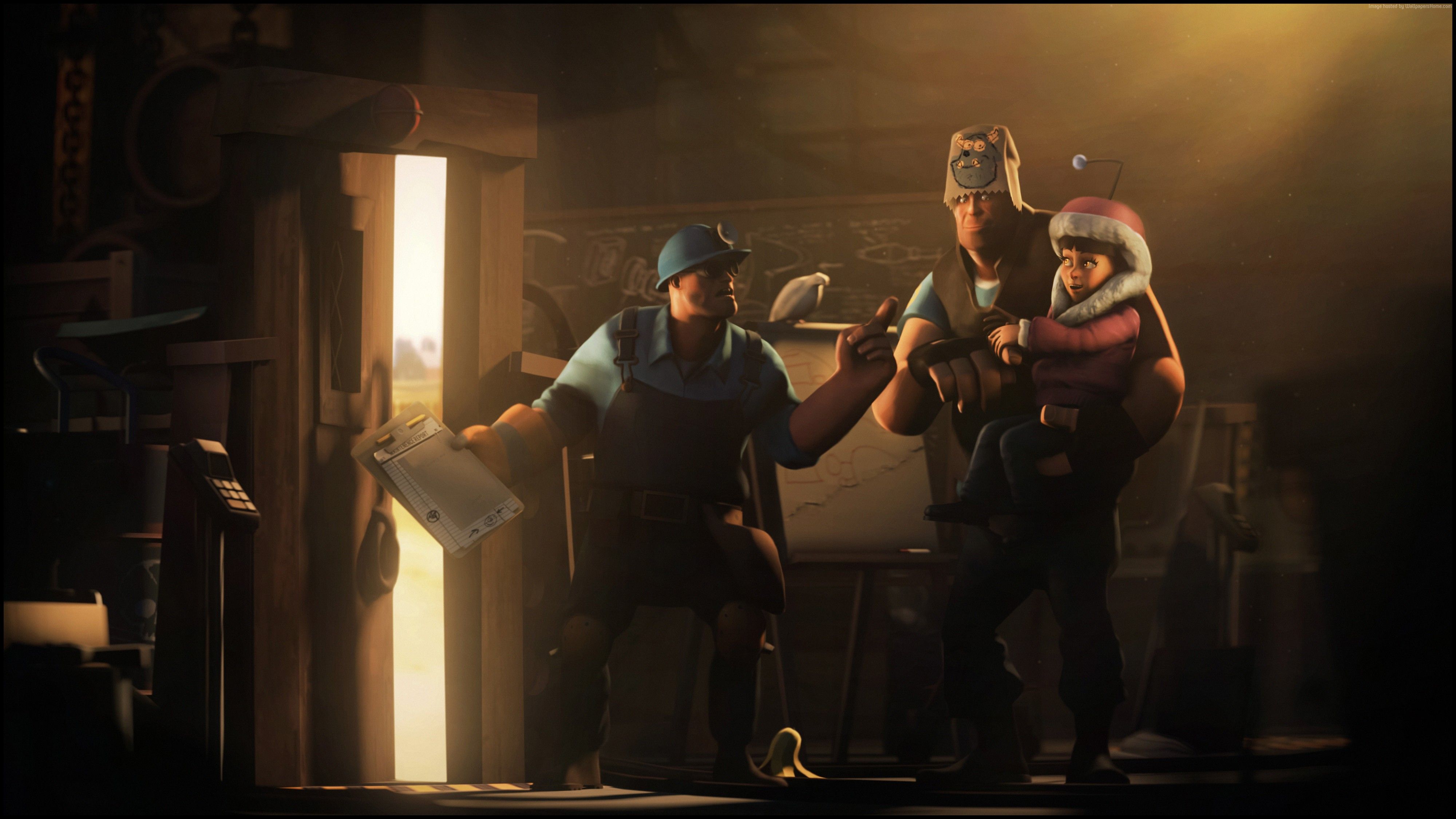 Tf2 4k Wallpaper Top Background