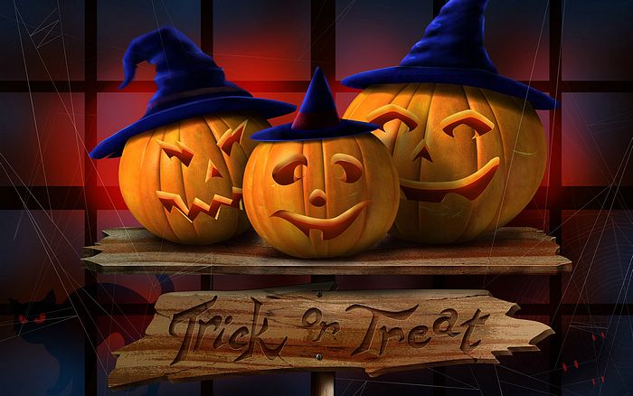 Jack O Lantern Picture Halloween Illustration Wallpaper