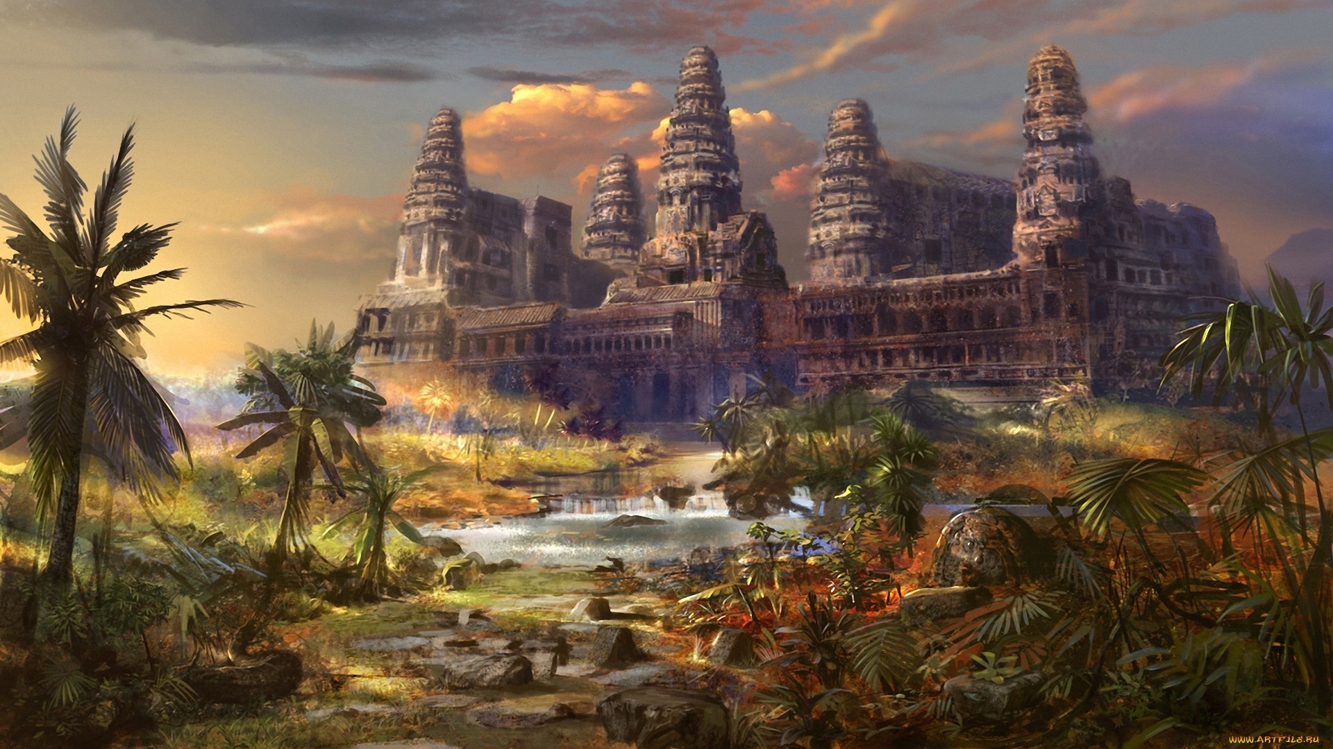 Angkor Wat Wallpaper HD