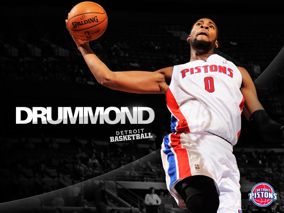 Detroit Pistons Like This Andre Drummond Wallpaper Get