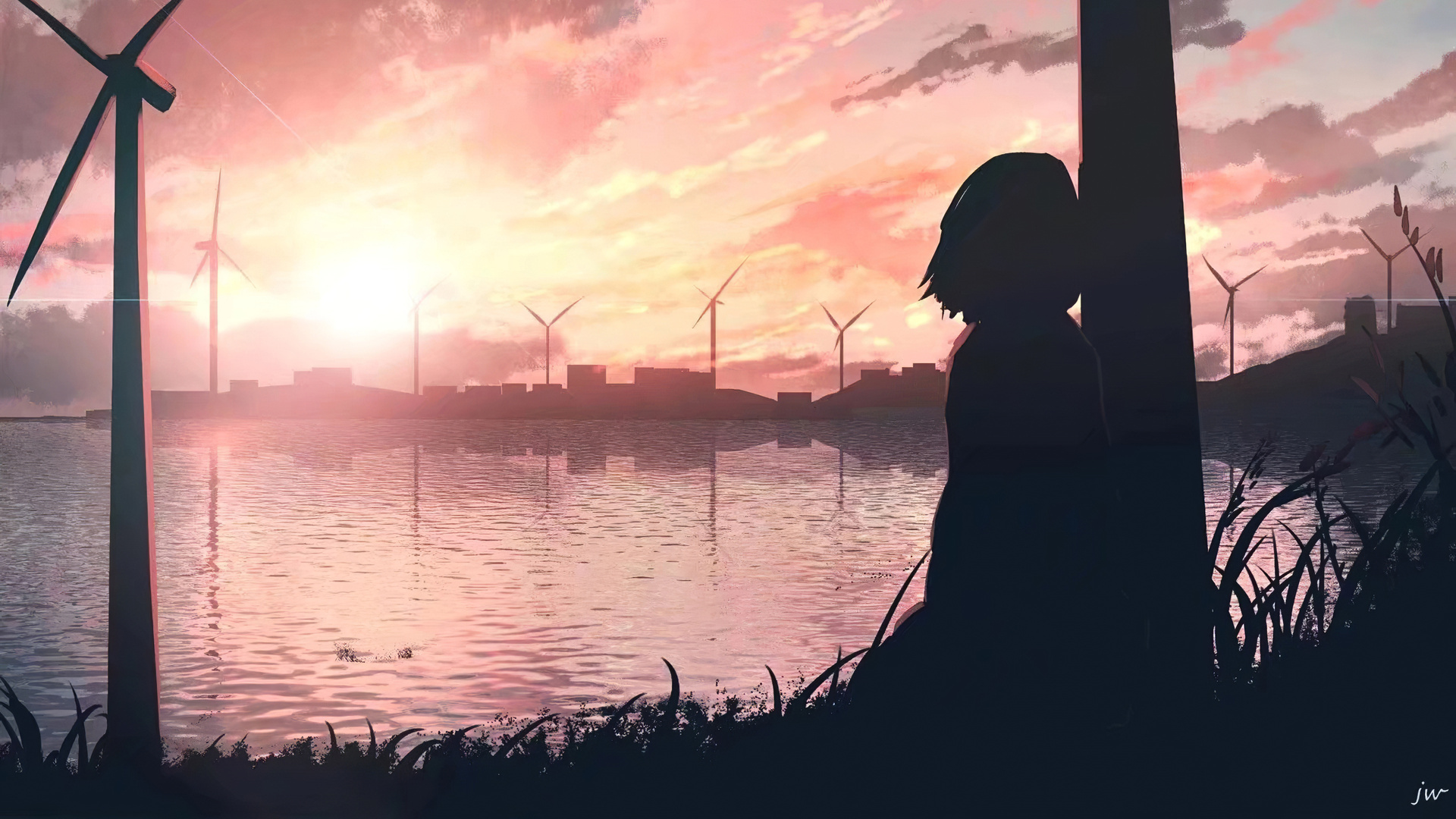 Sad Anime Girl 4k Laptop Full HD 1080p Wallpaper