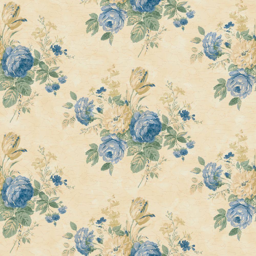 Victorian Floral Wallpaper Displaying Image For