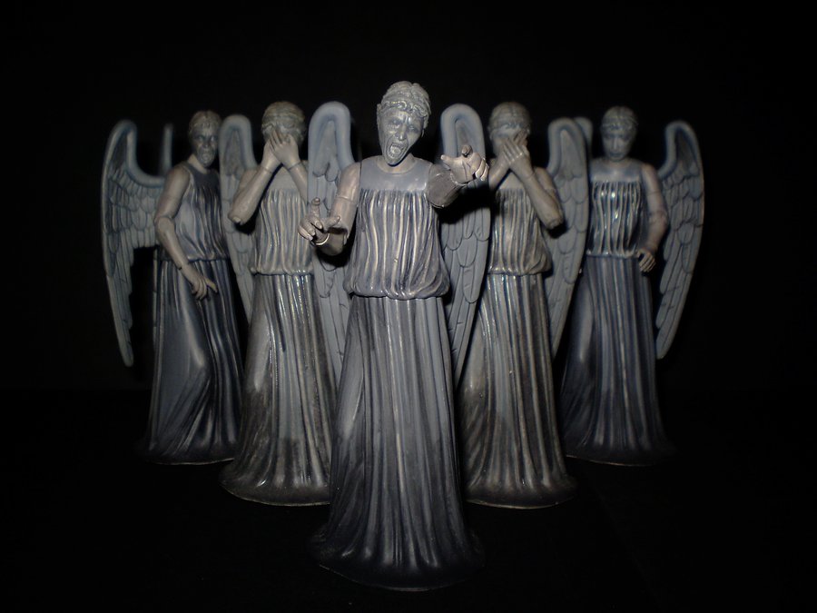 Fascinating Race The Weeping Angels Only Psychopaths In