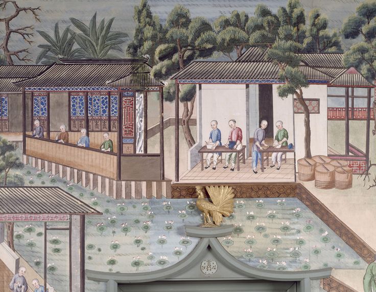 18th Century Chinese Wallpaper Ephemera