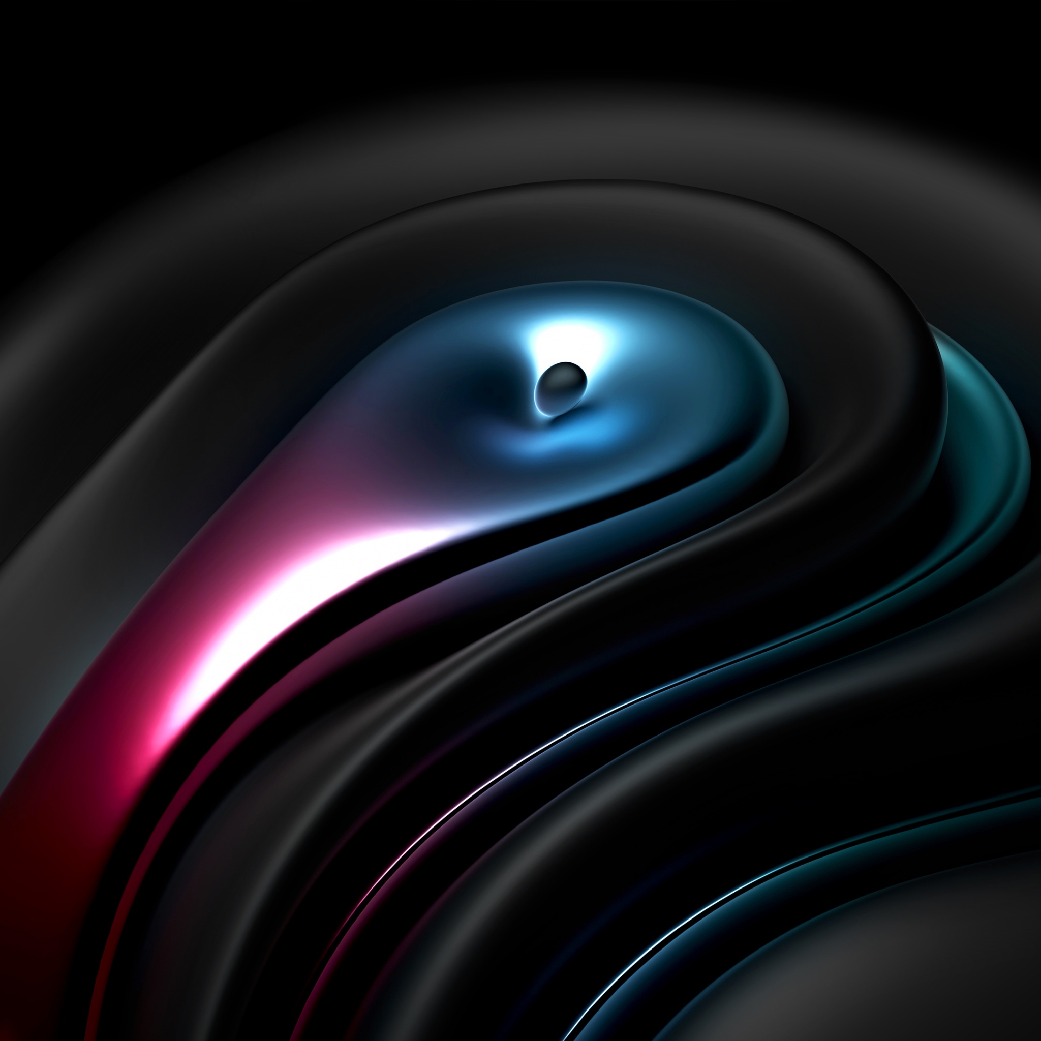 Abstract Wallpaper 4k Black Amoled