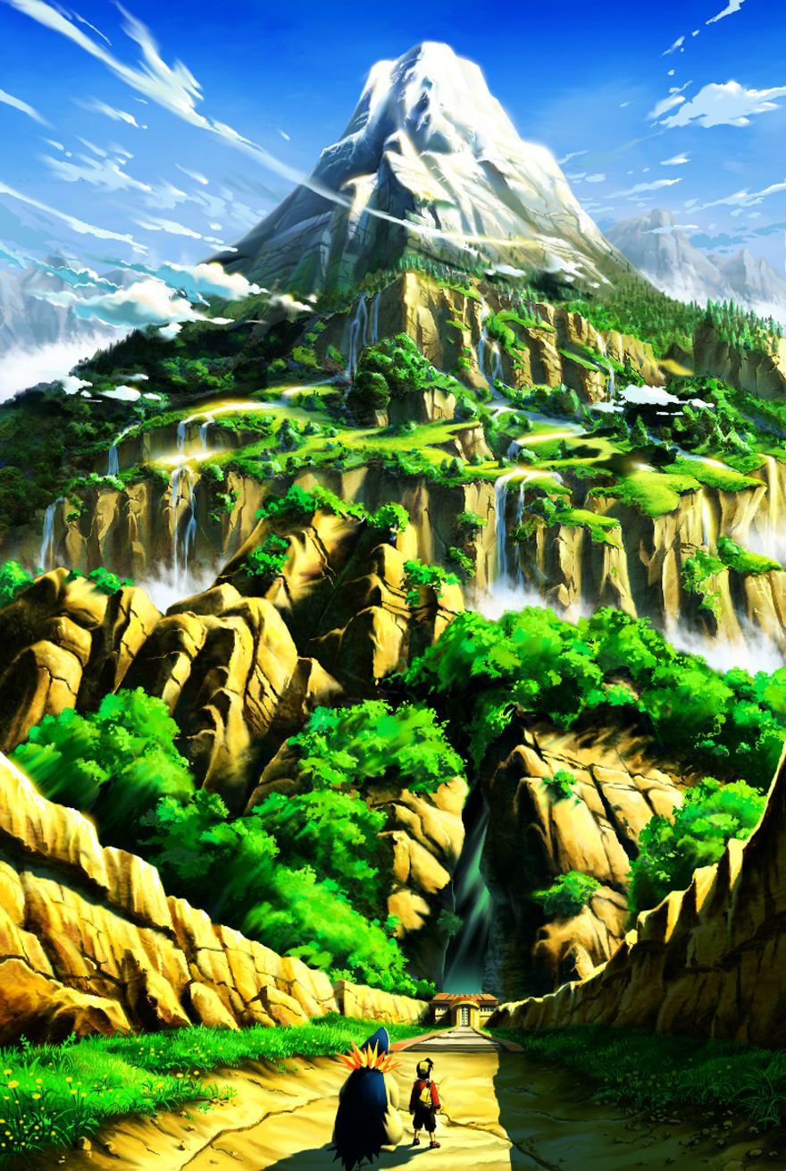 Free download Final steps of a long journey pokemon [880x1310] for your  Desktop, Mobile & Tablet | Explore 18+ Pokémon Anime Forest Background |  Anime Forest Background, Pokemon Anime Wallpaper, Forest Background
