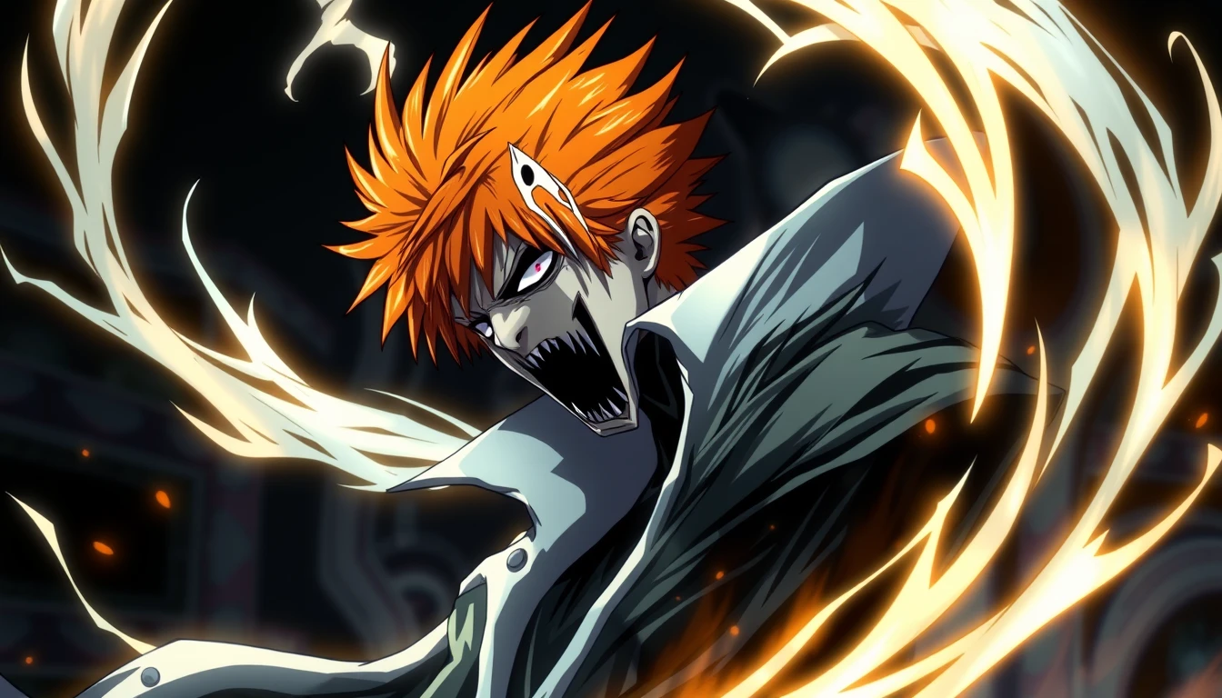 Bleach Ichigo Hollow Form Wallpaper