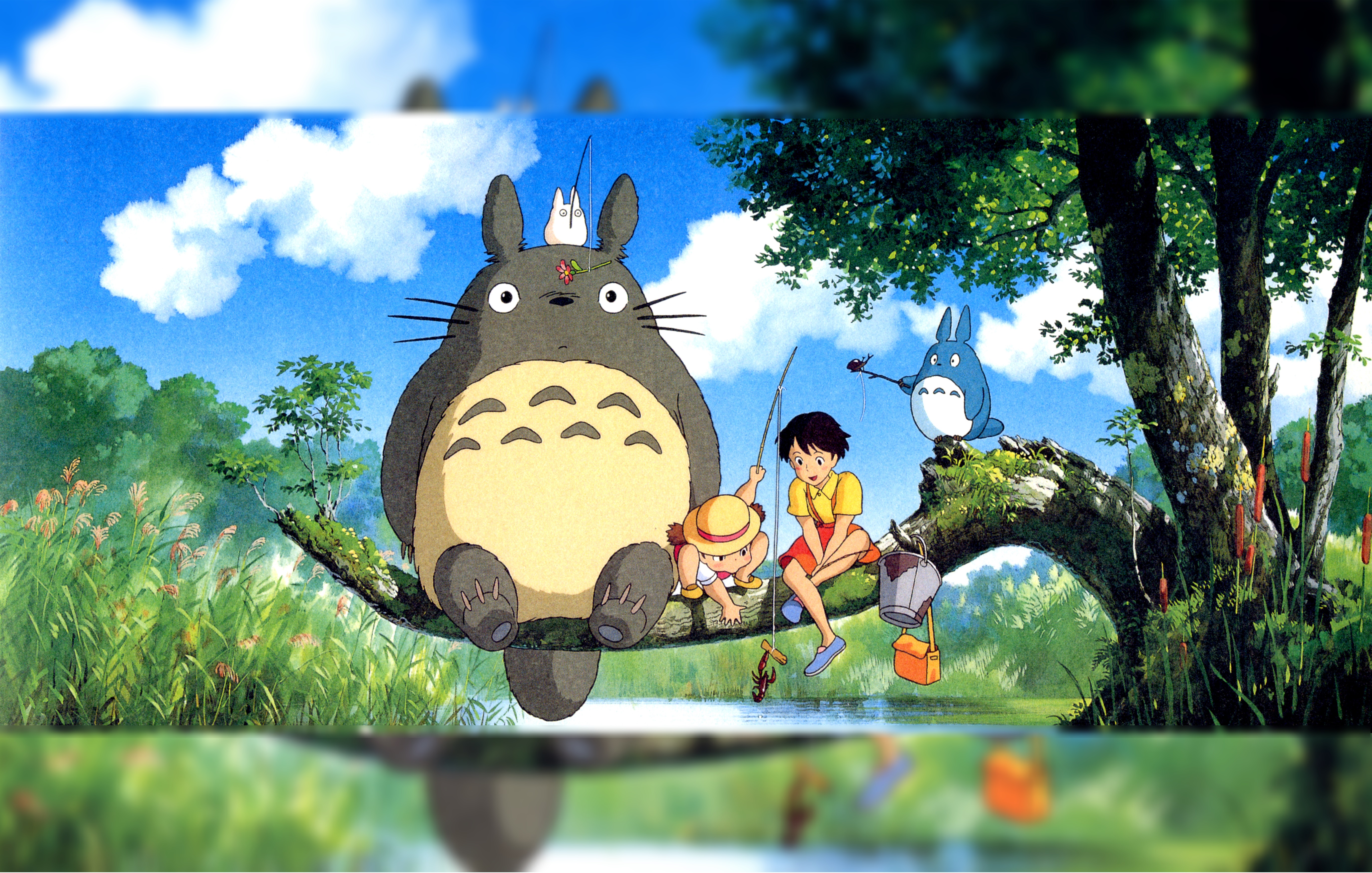HD Neighbor Totoro 3d Wallpaper
