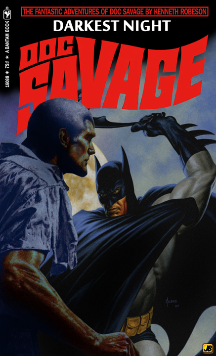 Doc Savage Batman Superhero Fan Art