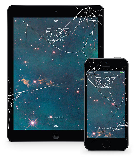 Or iPad Look Like They Have A Cracked Screen By Thinkgeek Museperk