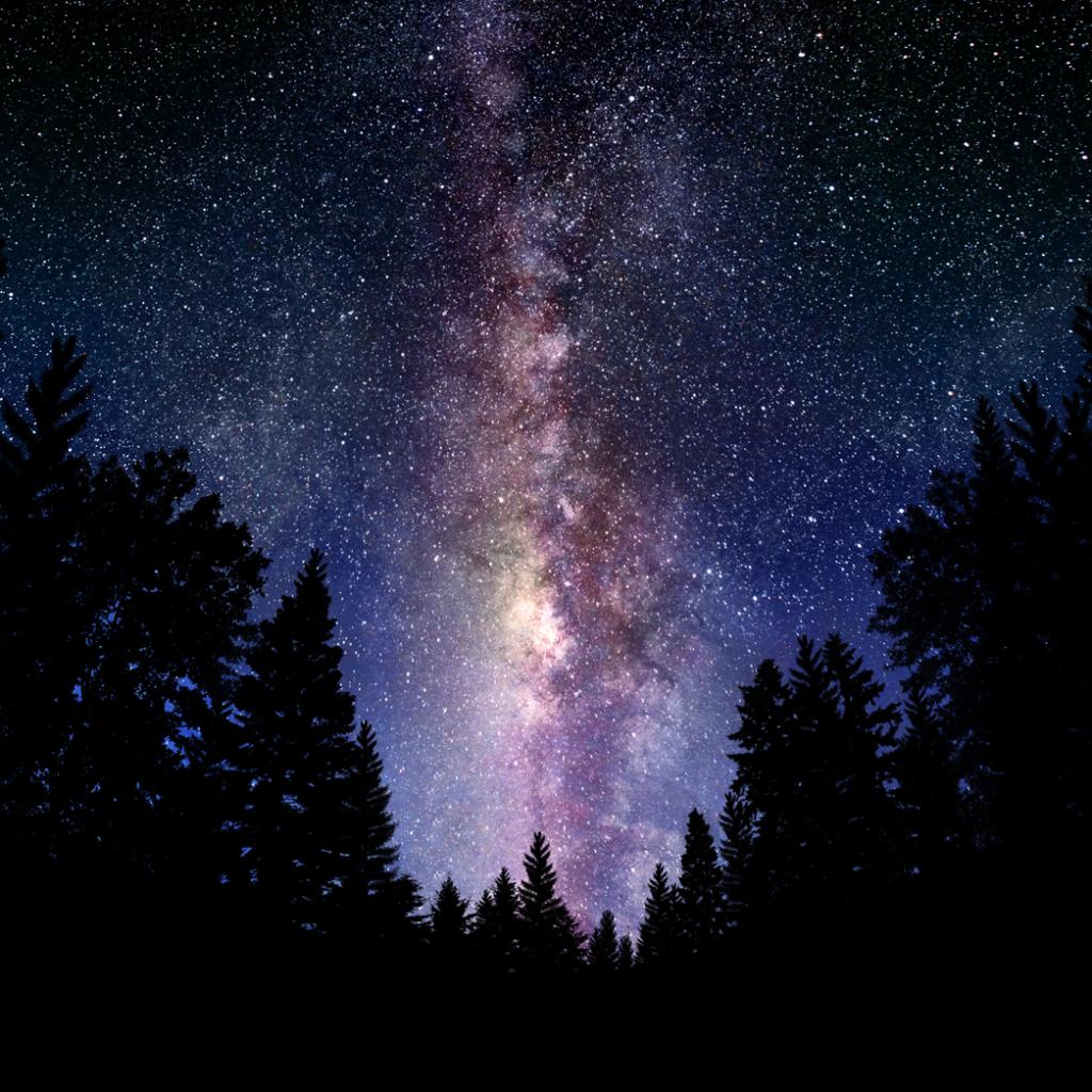 Pics Photos Milky Way Wallpaper For iPad