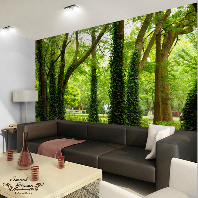 3D Nature Tree Landscape Wall Paper Wall Print Decal Decor Indoor Wall 800x801