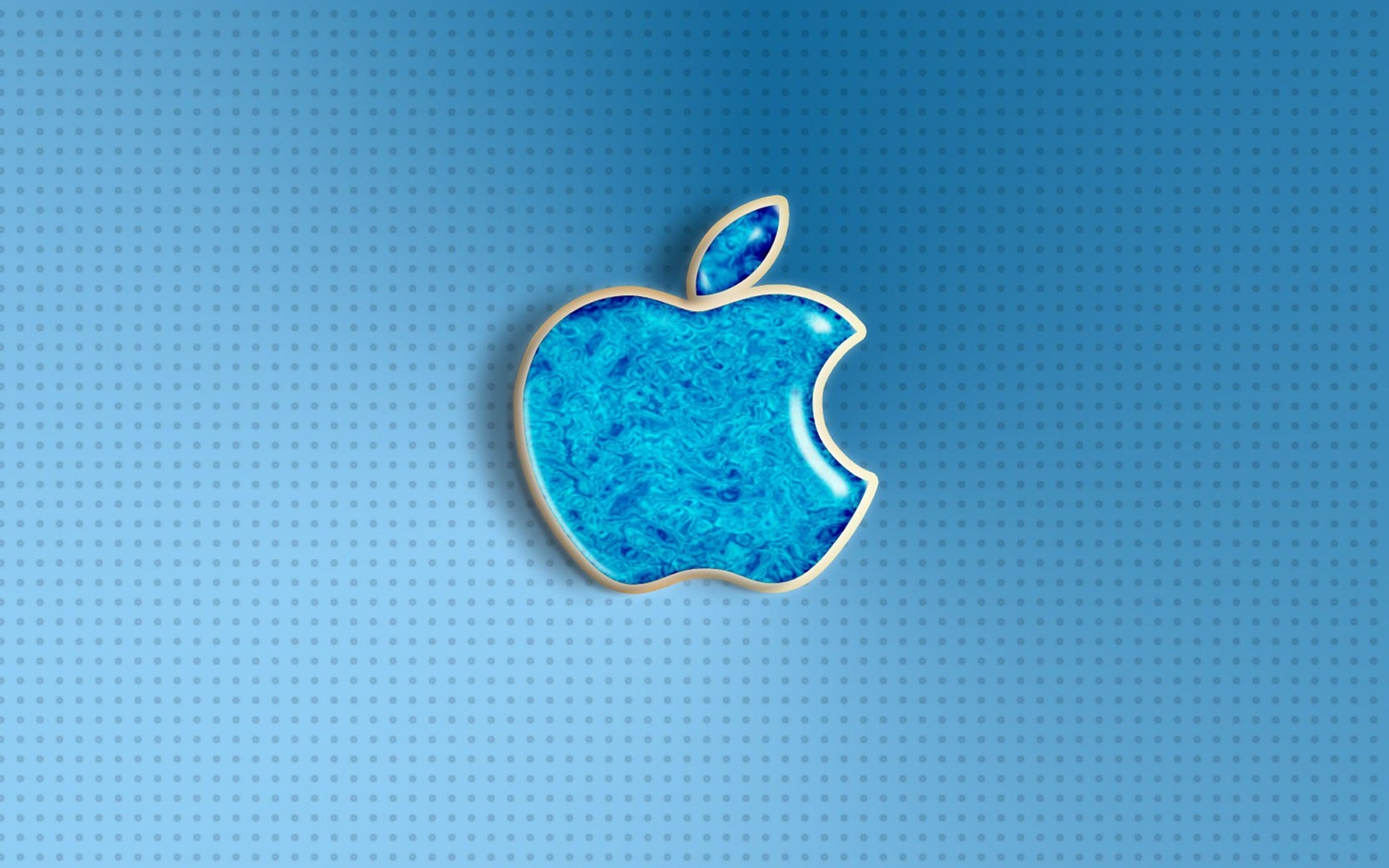 Blue Apple logo wallpaper 526