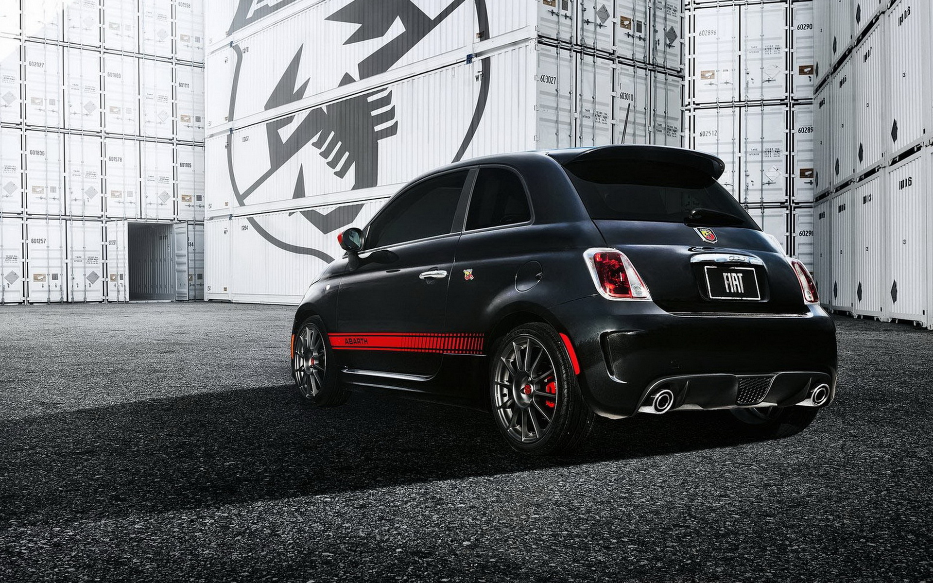 Black Fiat Abarth Wallpaper And Image Pictures