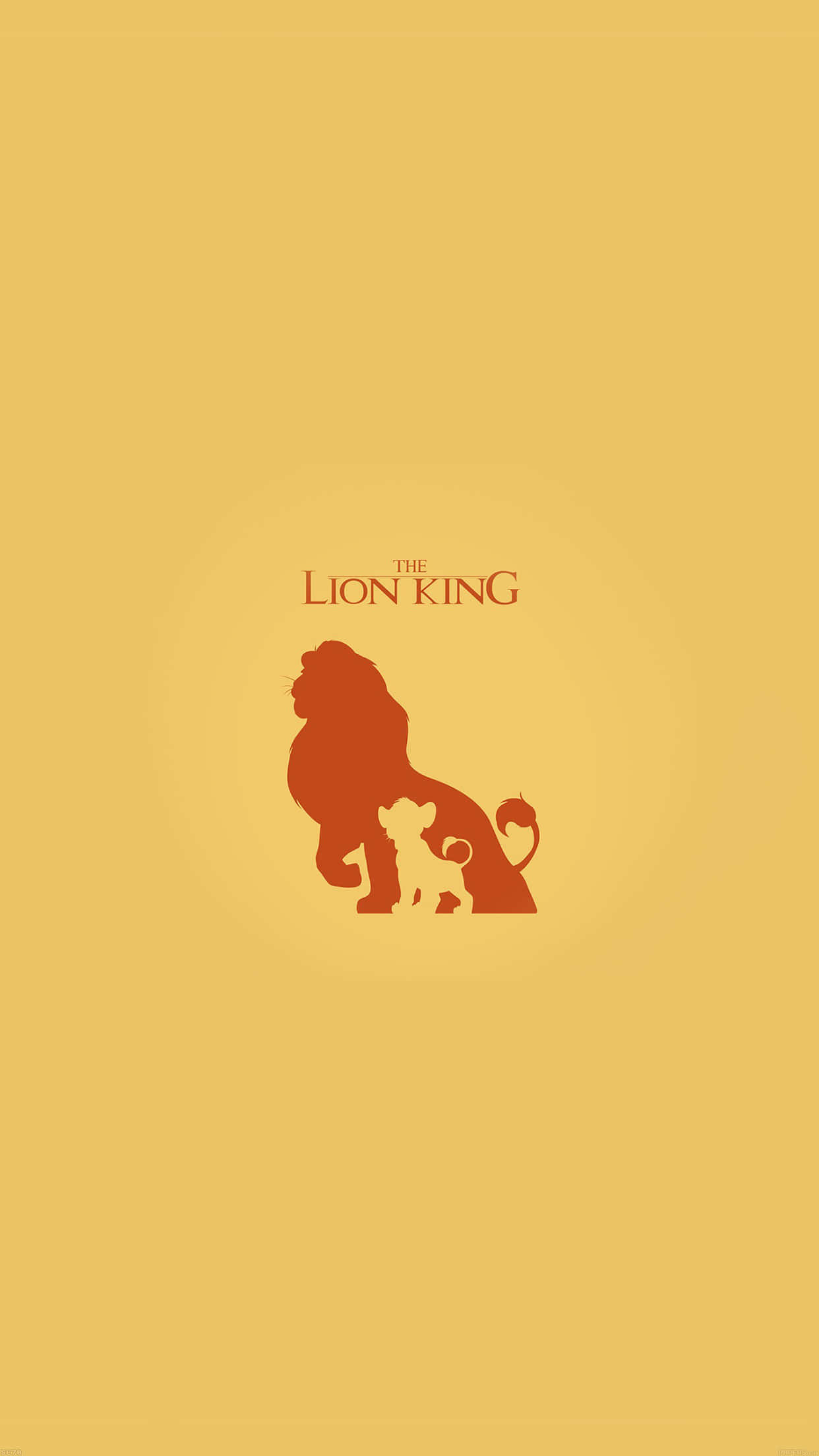 Cute Lion King Wallpaper