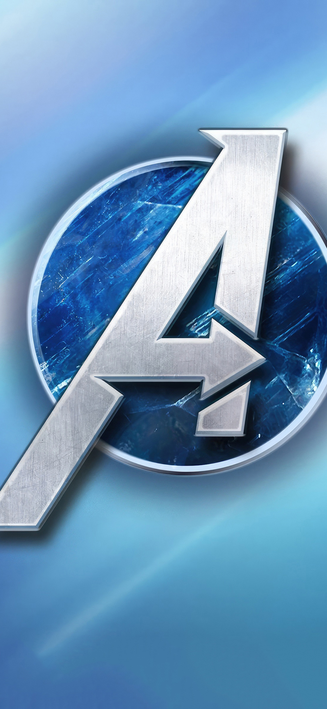 Marvels Avengers Logo iPhone Xs X HD 4k Wallpaper