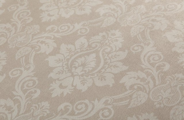 Geometric Wallpaper Cream Pastels Beige   Traditional   Wallpaper