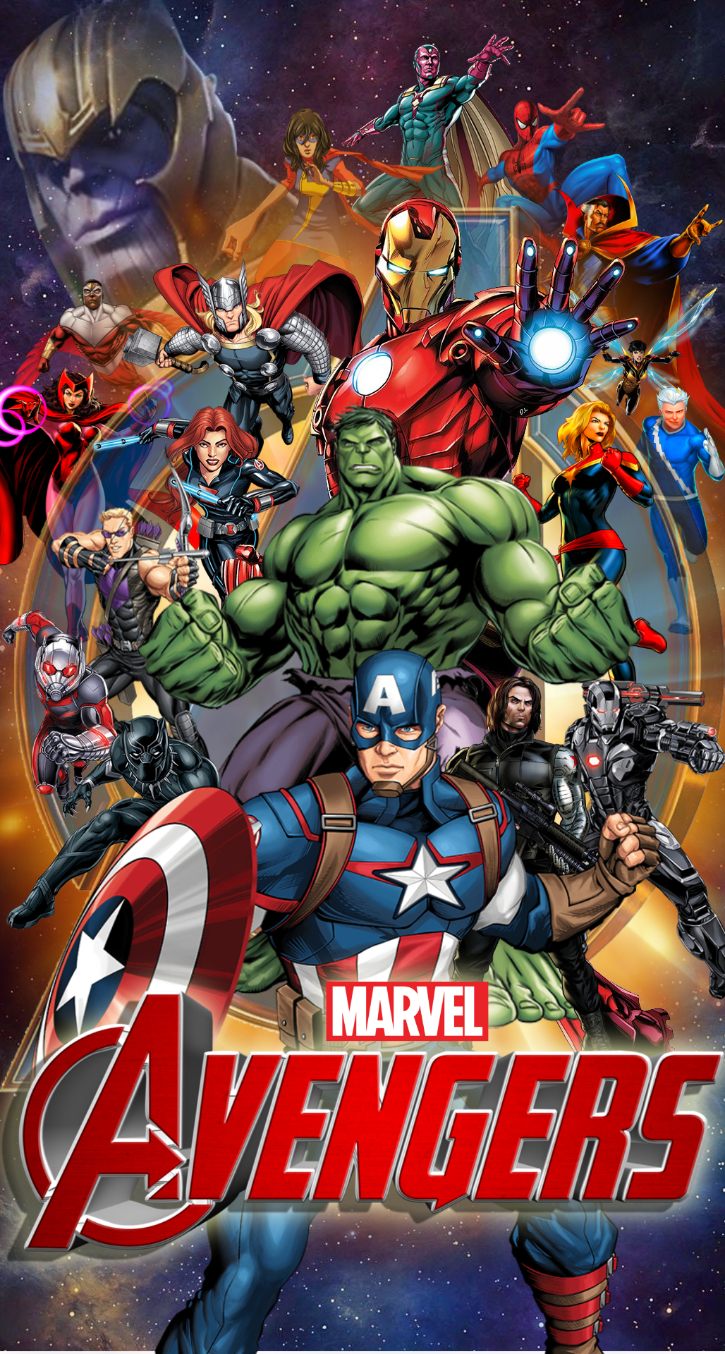 NEWEST MARVEL AVENGERS ASSEMBLE IPHONE WALLPAPER by