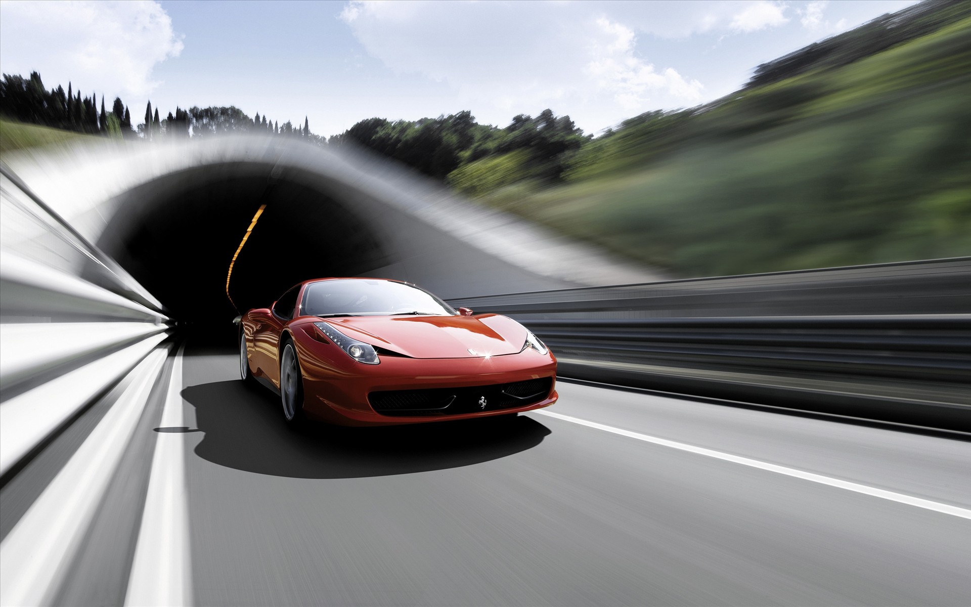 Ferrari Italia Supercar HD Wallpaper