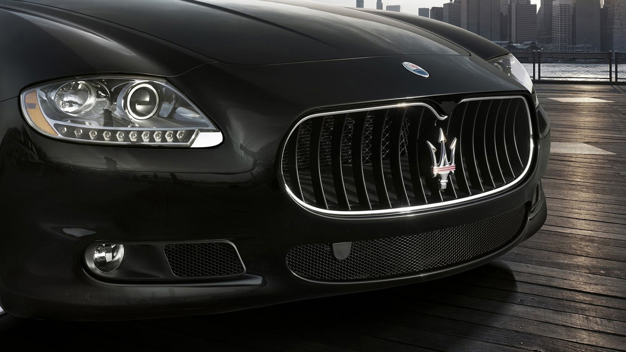 Maserati Car Logo Wallpaper Background
