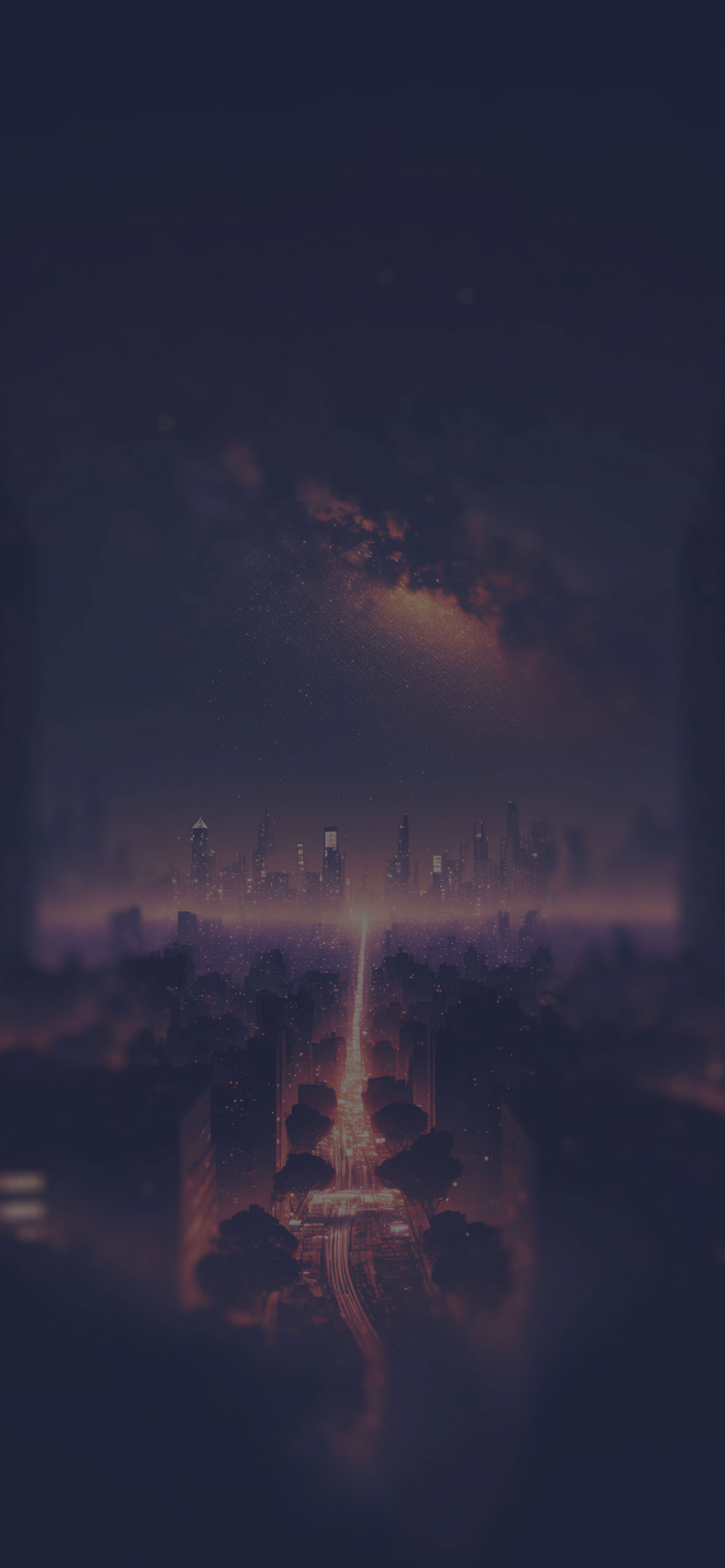 Night City Aesthetic Wallpaper