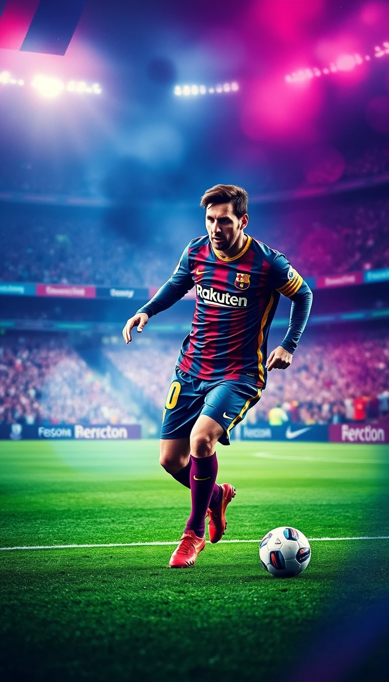 Wallpaper Of Lionel Messi