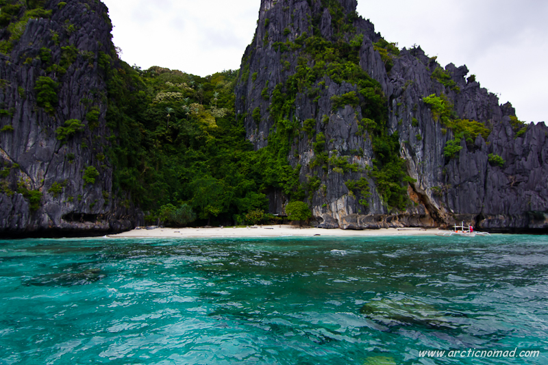 Island In El Nido Palawan Philippines Snorkeling Stop Part Of