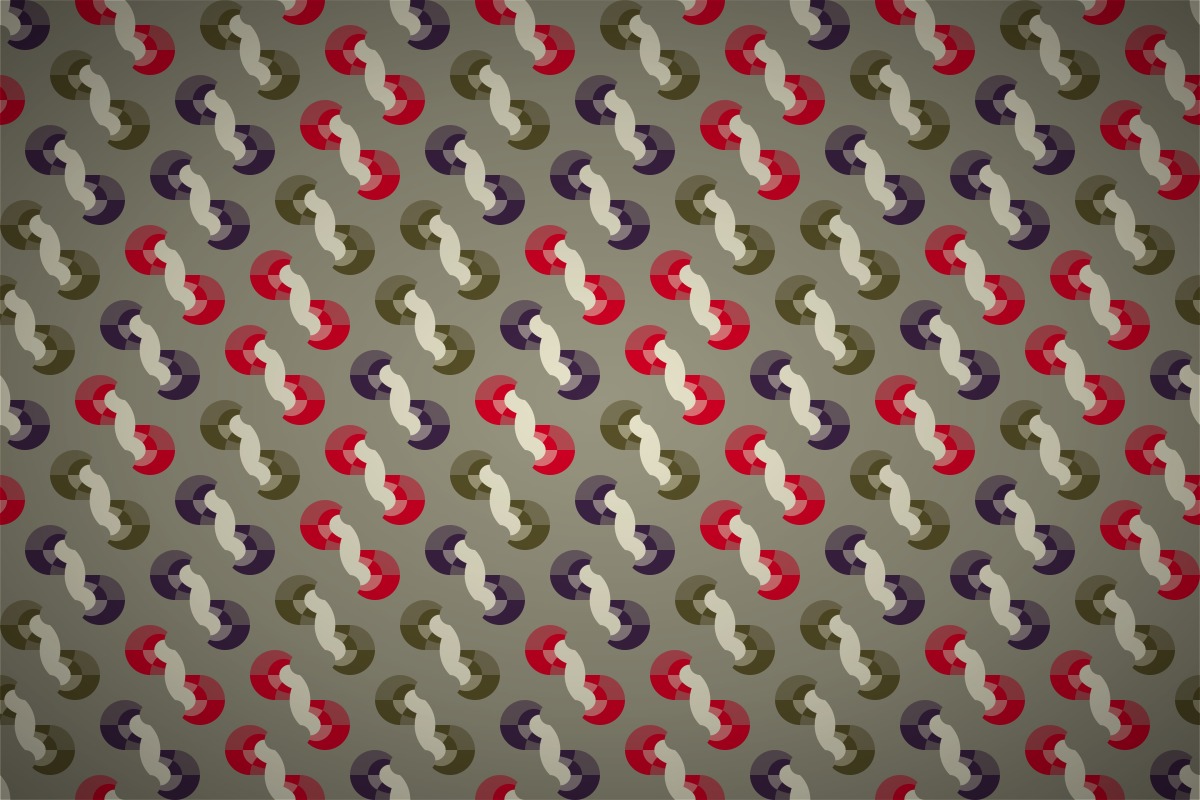 Geometric Twist Polka Dot Wallpaper Patterns