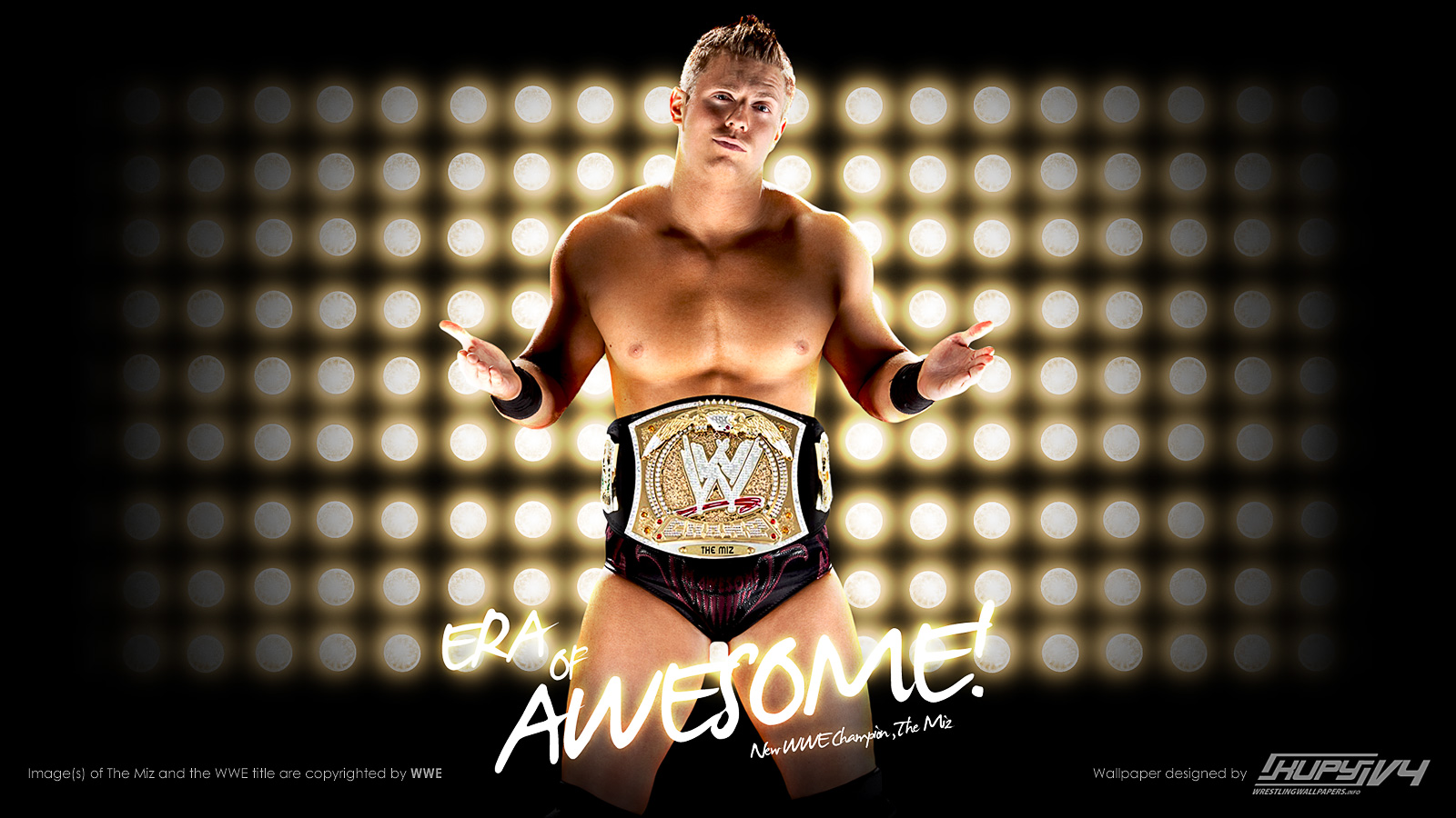 Available Archive New The Miz As Wwe Champion Wallpaper