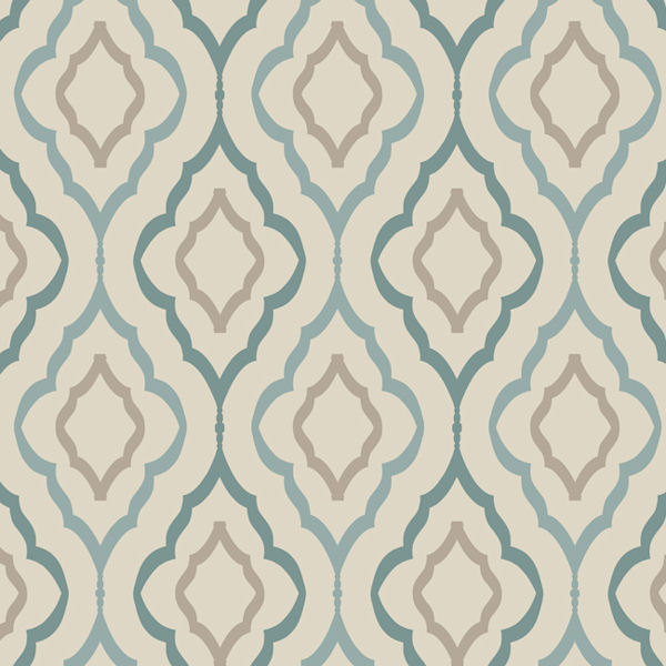 Candice Olson Teal Diva Wallpaper   Wall Sticker Outlet