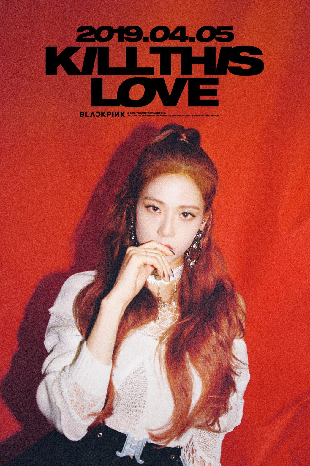 Blackpink Kill This Love Jisoo Teaser Poster Kpop