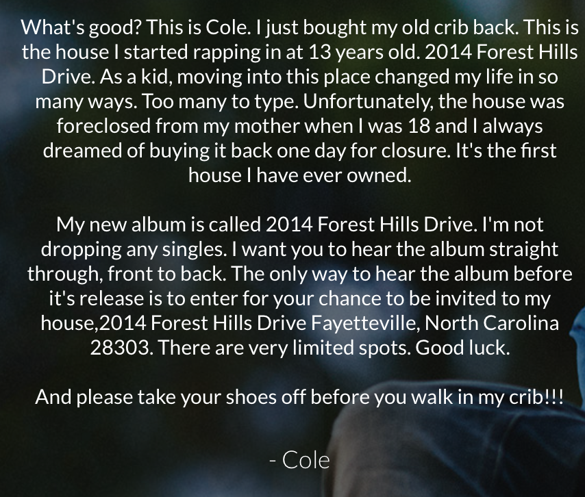J Cole Forest Hills Drive Album Zip