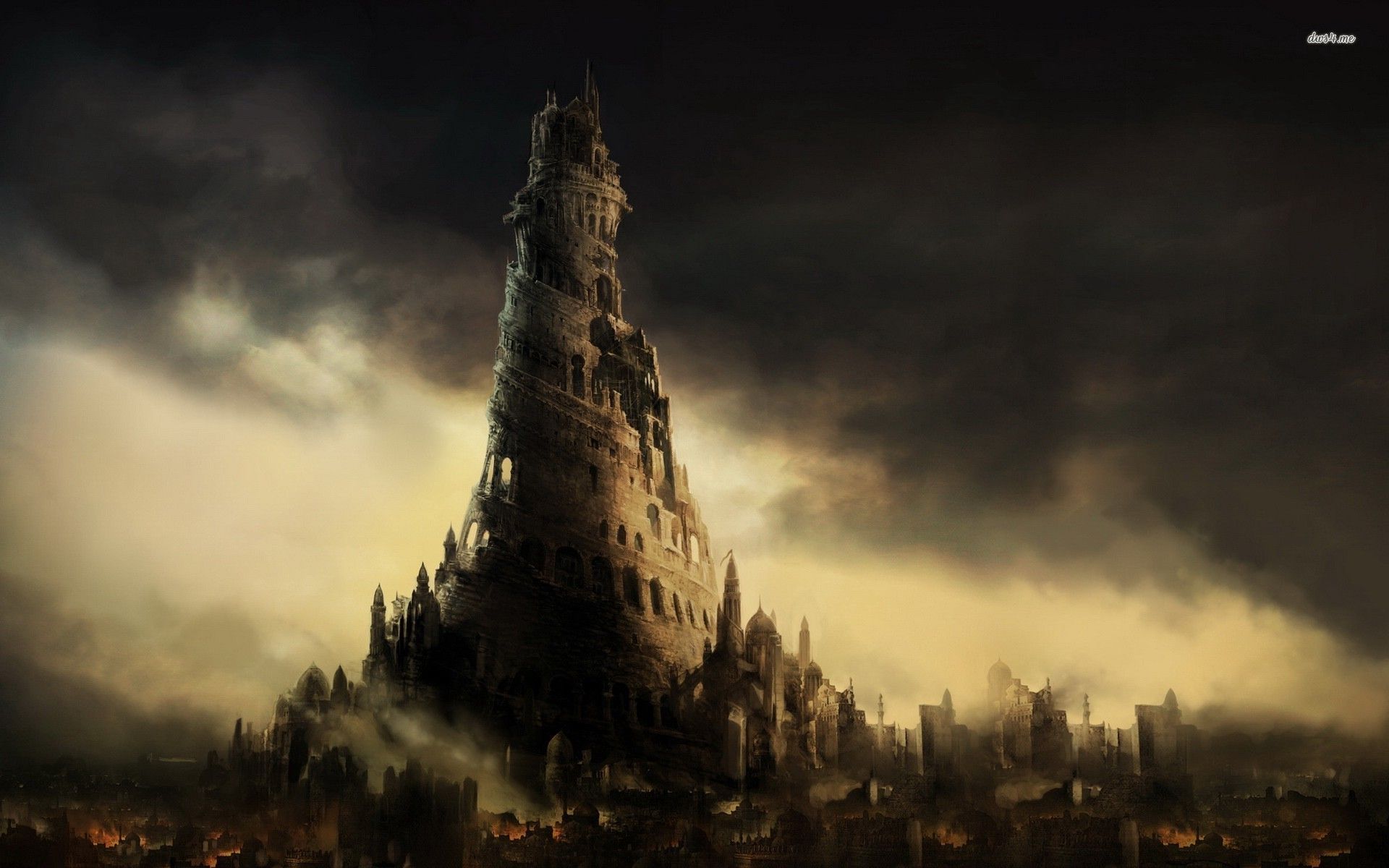 Prince Of Persia The Sands Time HD Wallpaper Tower Babel