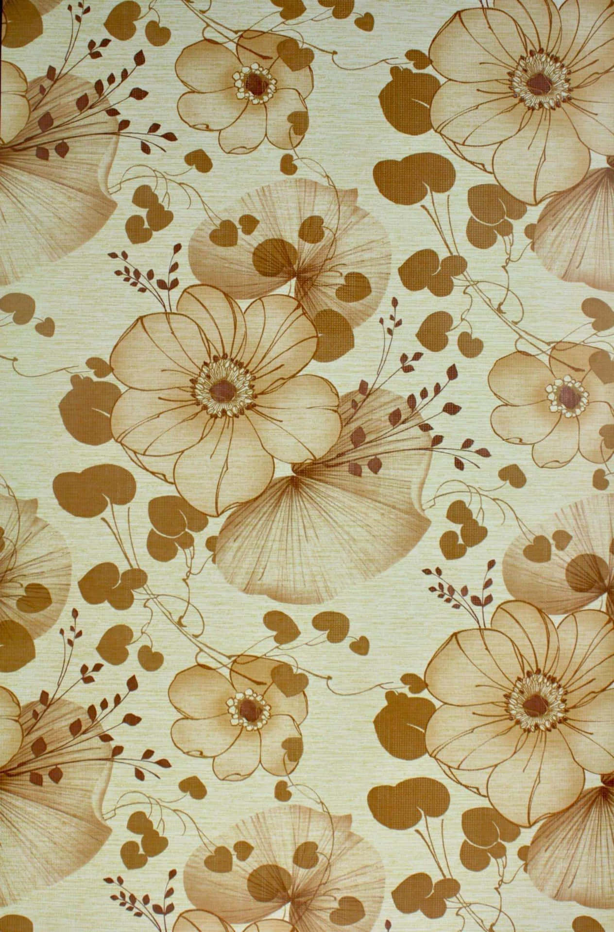 Add A Touch Of Nostalgia To Your Space With This Unforgettable Wallpaper