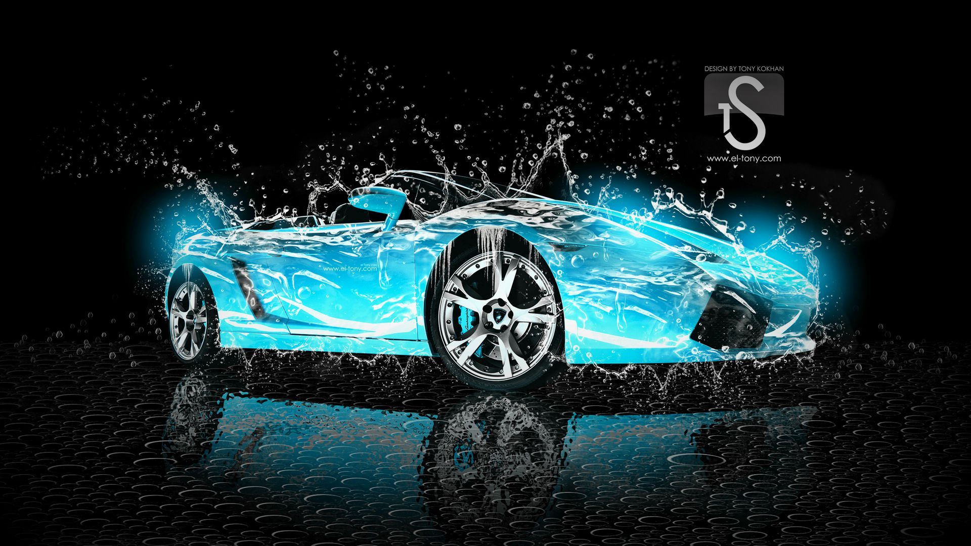 Wallpaper For Cool Blue Lamborghini