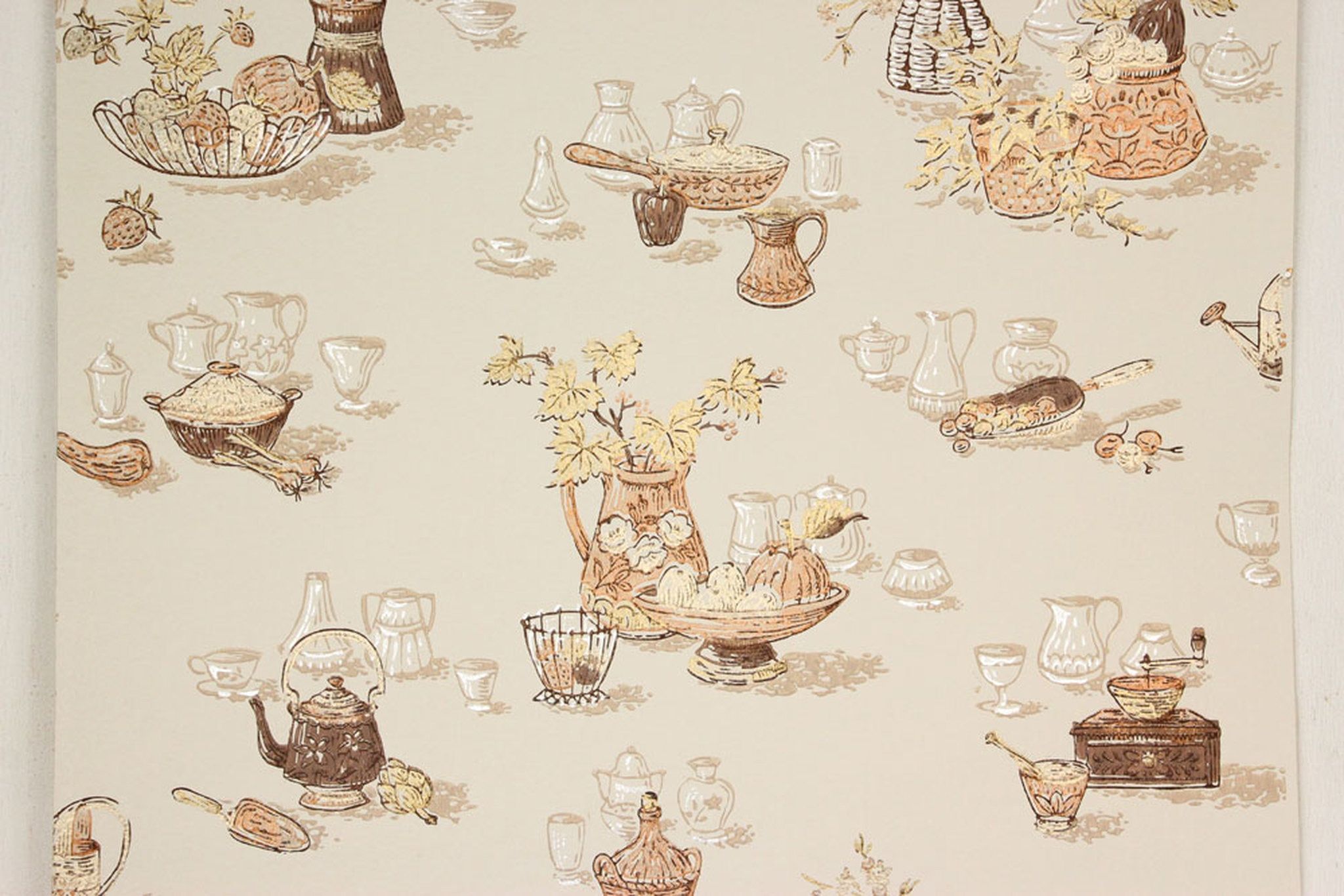 Bringing Vintage Charm To Your Kitchen With Wallpaper
