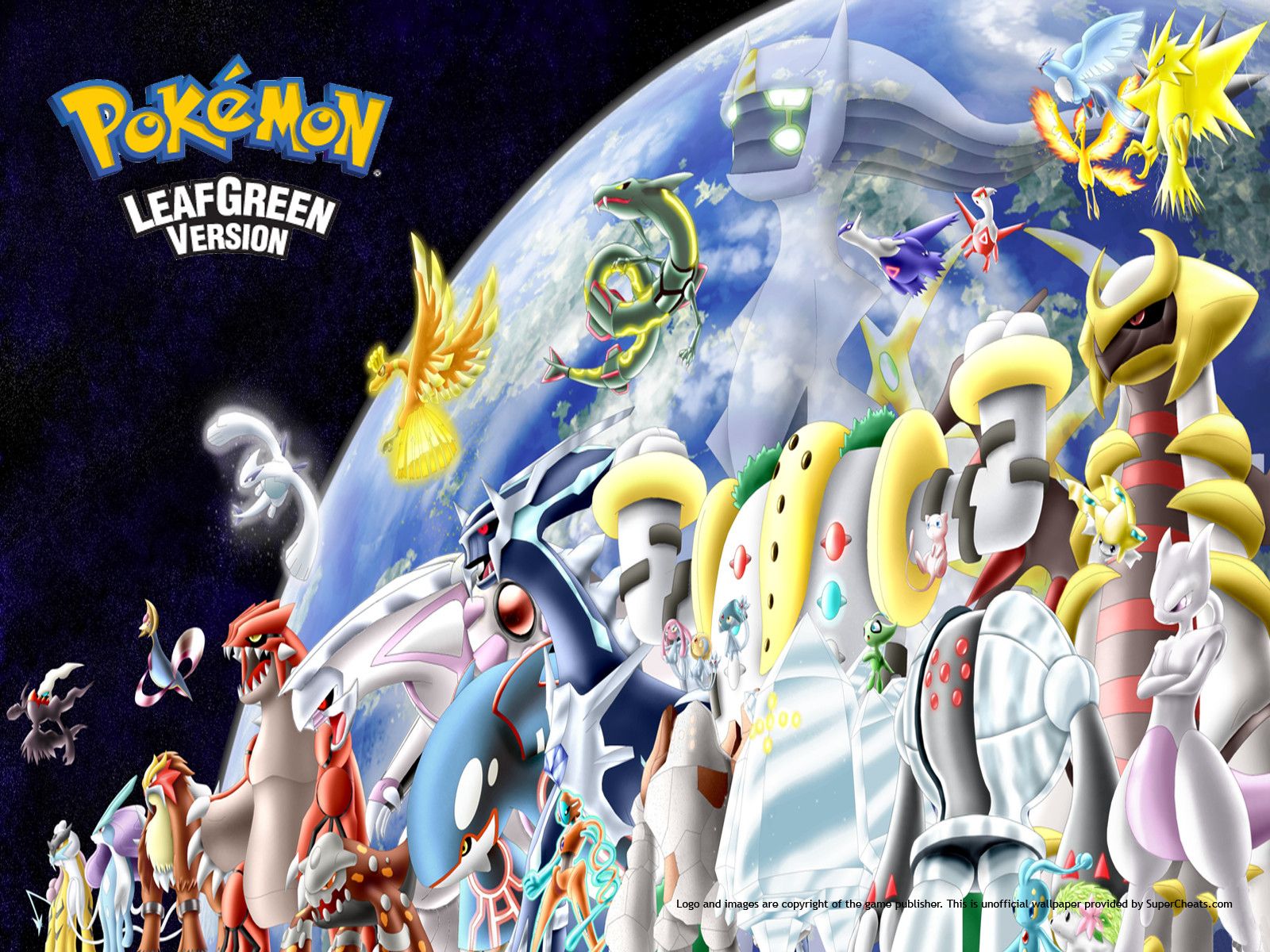 Mx Legendary Pokemon Wallpaper