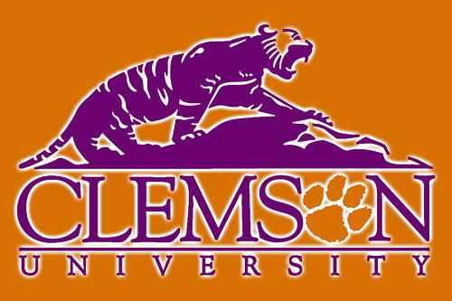Clemson University Orange Highlighted Photo Sharing