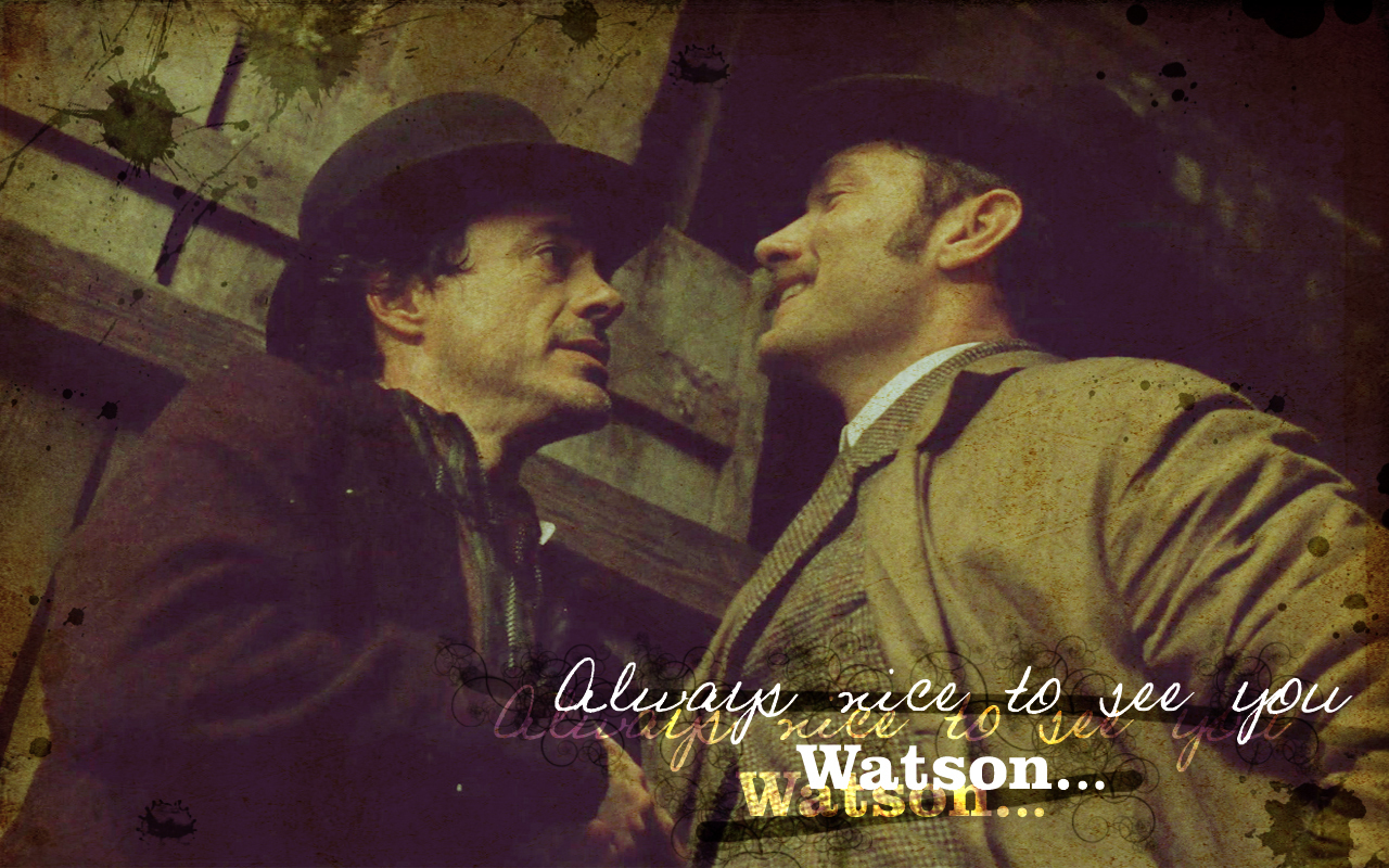 Holmes Watson Image HD Wallpaper And