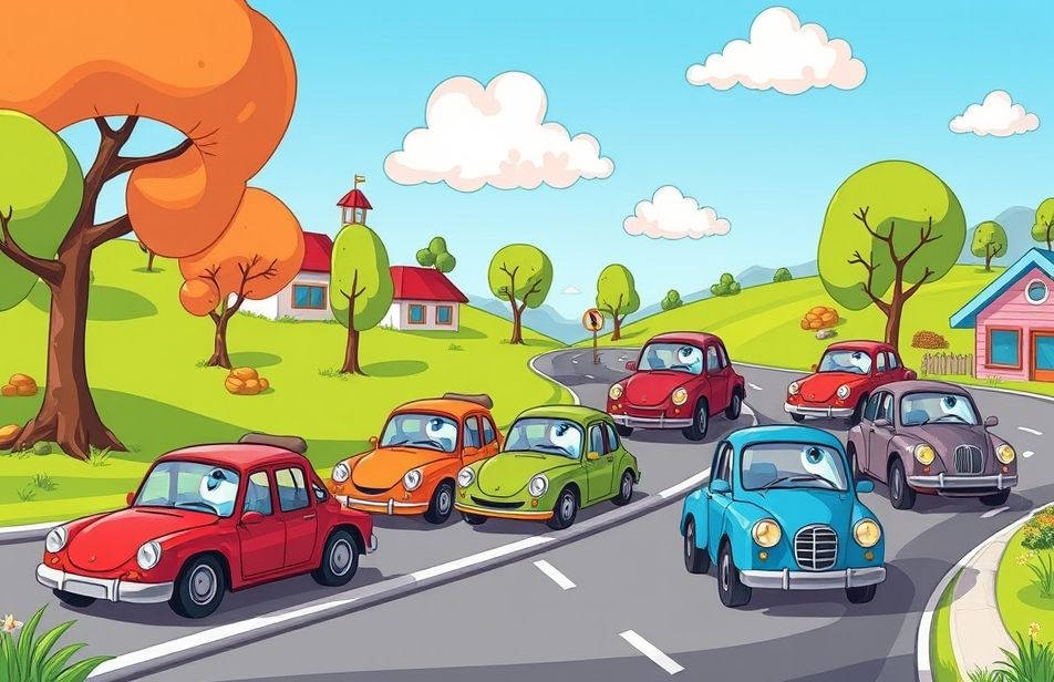 Wallpaper Cars Cartoon