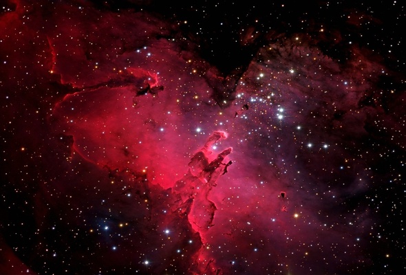 Wallpaper Space Galaxy Nebula Stars Eagle M16 Ngc