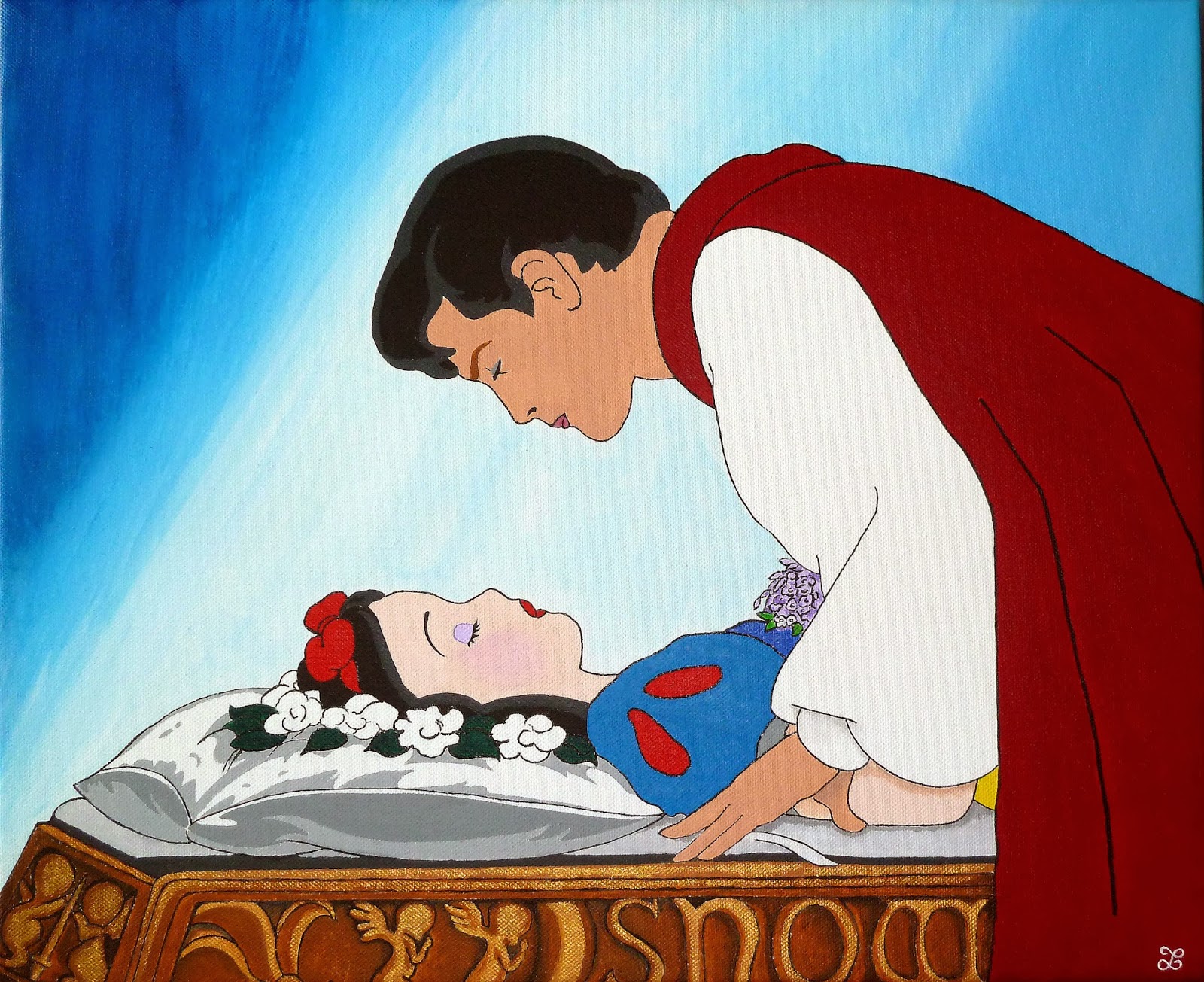 Snow White And Prince Beautiful Wallpaper