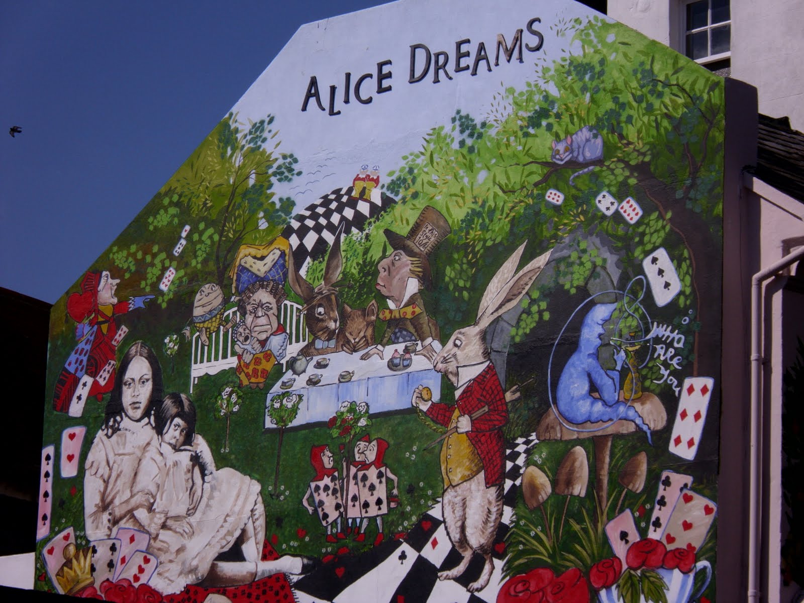 HD Wallpaper Alice In Wonderland Mural