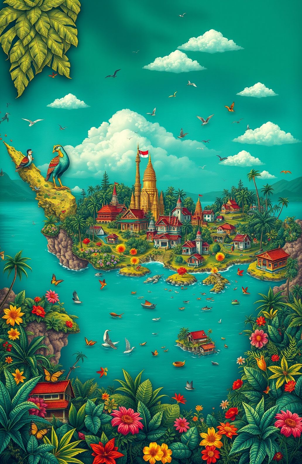Wallpaper Peta Indonesia