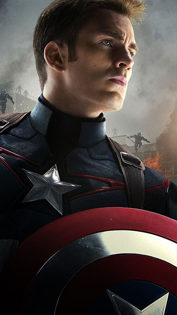 Avengers Captain America iPhone Wallpaper