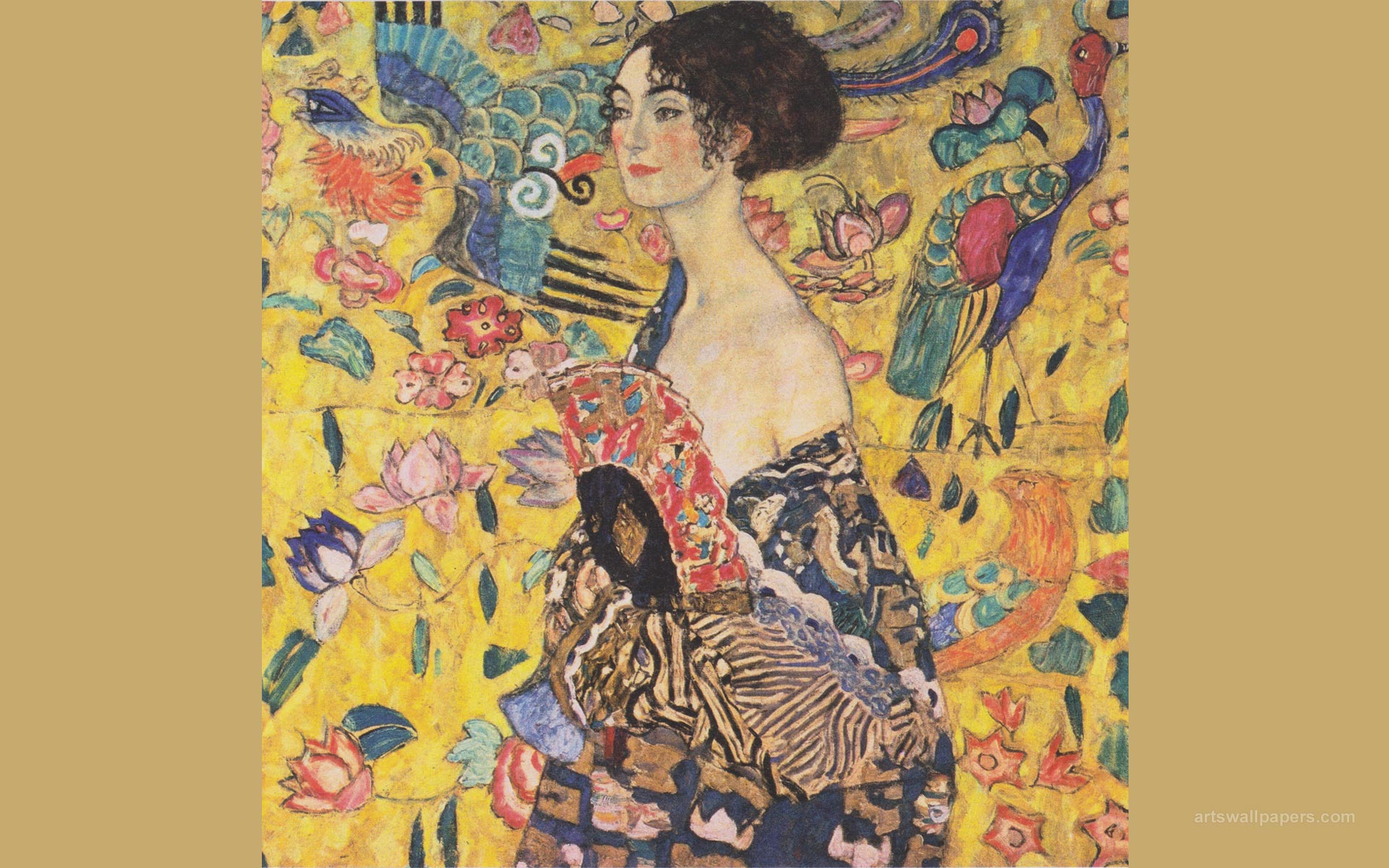 Gustav Klimt Wallpaper Art Painting